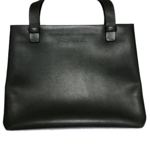CHANEL Handbags - SOLD! Chanel VTG Leather Straps Tote
